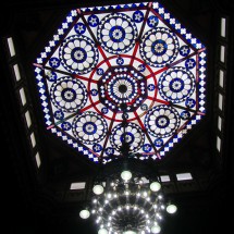 Roof window of the library